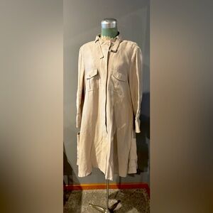 BCBGMAXAZRIA Emilee Military style dress Women’s Large